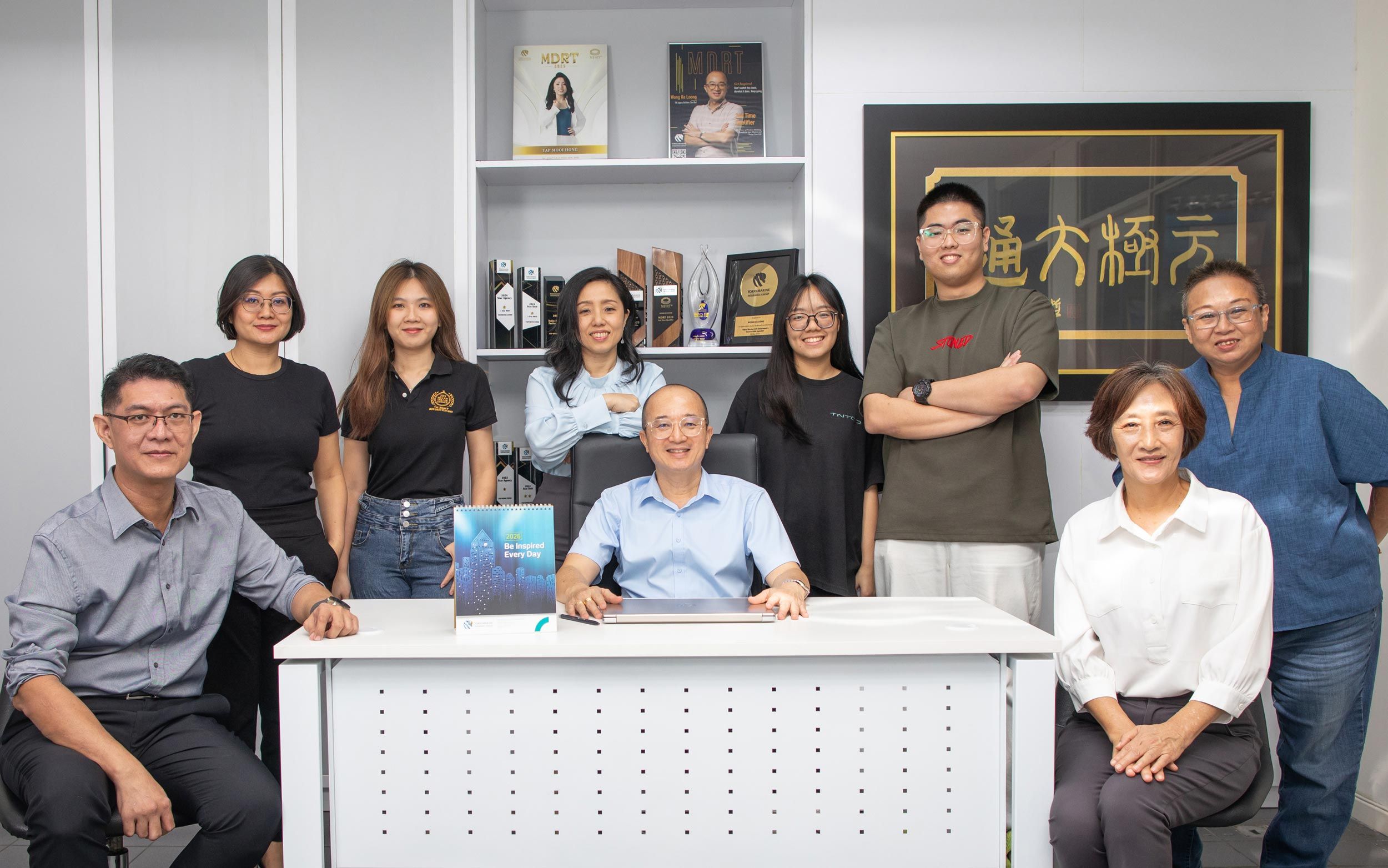 Staff members and agents of TM Legacy Builders